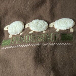 Adorable!! Fendissime Shawl/Scarf